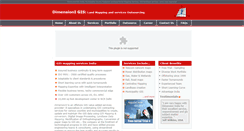 Desktop Screenshot of dimensionigis.com